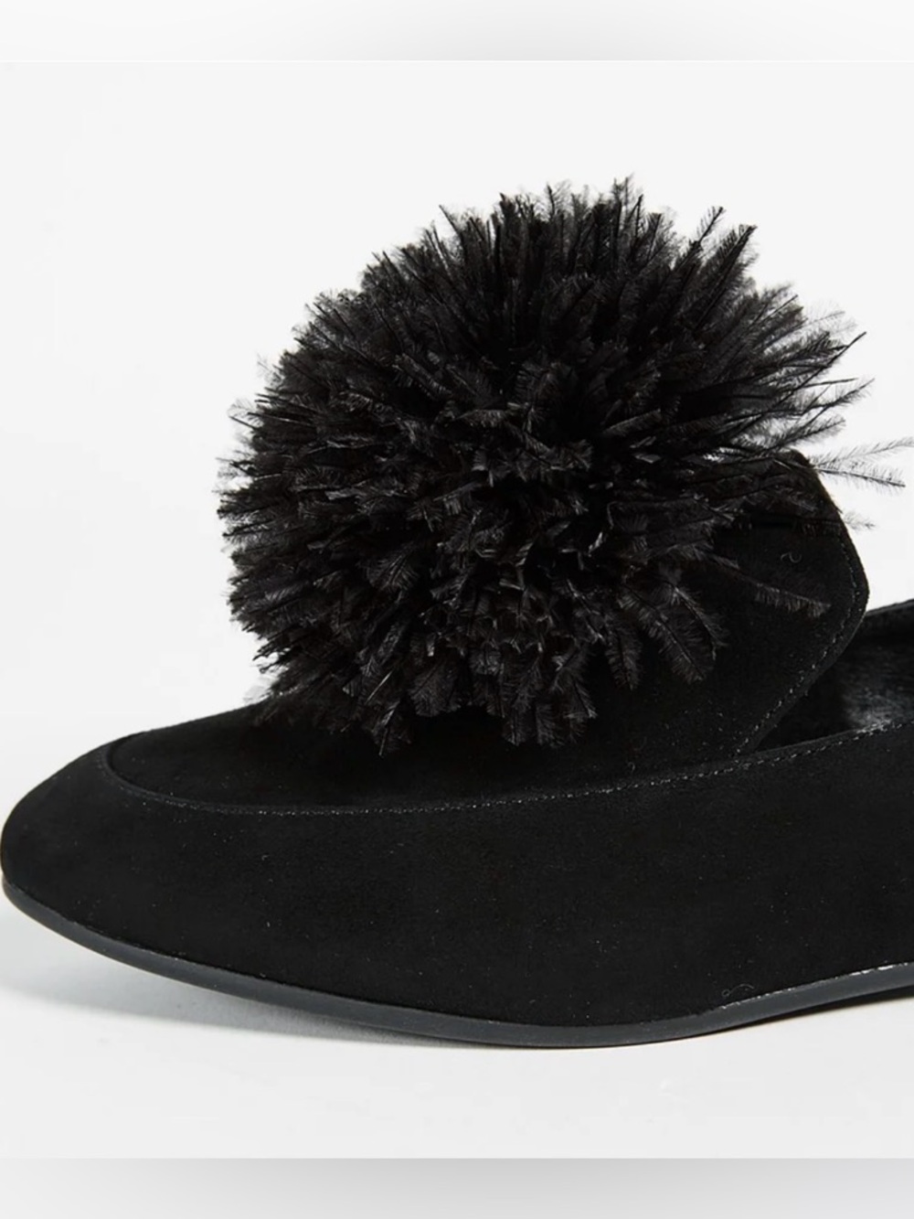 Michael Kors suede pom pom loafers - Picture 3 of 7